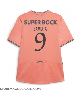 Porto Samu Omorodion #9 Maglia Gara Trasferta Repliche 2025-26 Maniche Corte